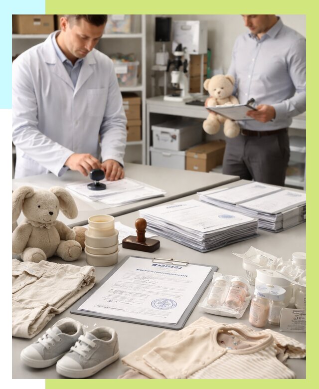 Сертификация детских товаров в Железногорске от 15332 р. | Алешин-Жлк