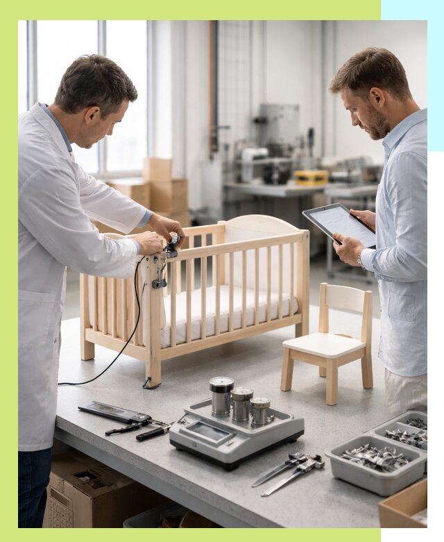 Сертификация детской мебели и проверка безопасности в Железногорске