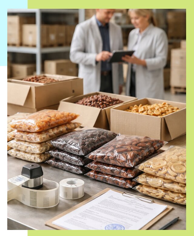 Сертификация сухофруктов в Железногорске от 12265 р. | Алешин-Жлк под ключ