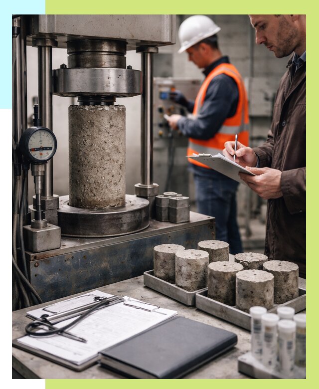 Сертификация бетона в Железногорске от 30663 р. сертификат | Алешин-Жлк