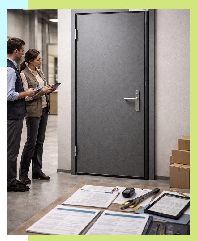 Сертификация противопожарных дверей в Железногорске от 9199 р. | Алешин-Жлк