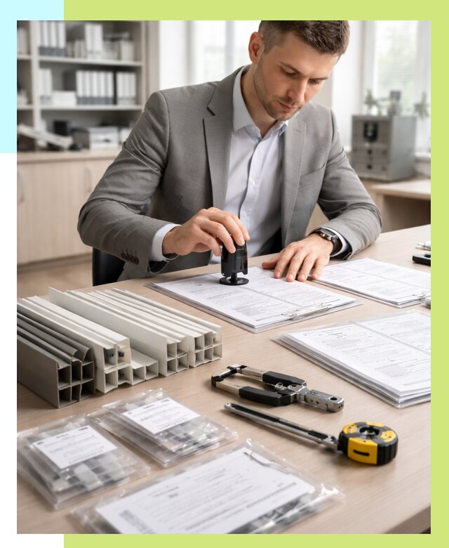 Сертификация ПВХ продукции в Железногорске от 8688 р., Алешин-Жлк