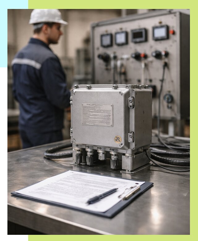 Сертификация взрывозащищенного оборудования в Железногорске от 35774 р. | Алешин-Жлк