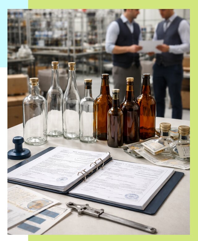 Сертификация стеклянных бутылок в Железногорске от 25553 р. | Алешин-Жлк