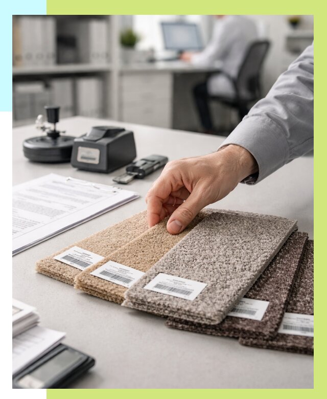 Сертификация ковролина в Железногорске от 15332 р., Алешин-Жлк