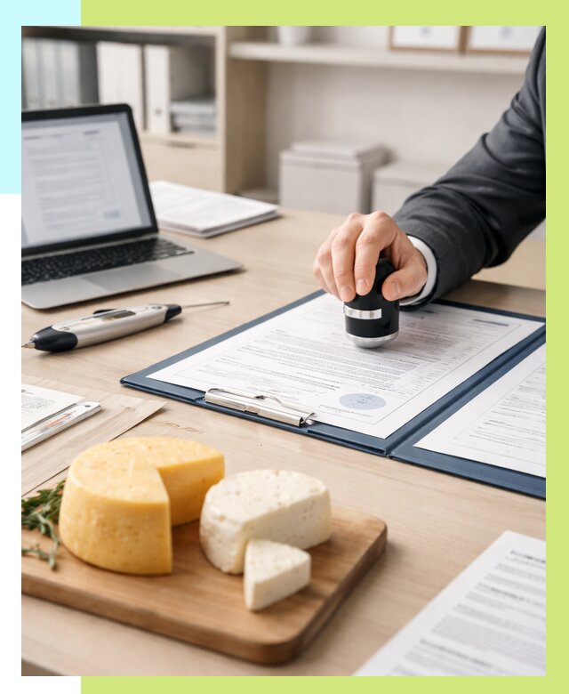 Сертификация сыров в Железногорске от 15332 р | Сертификат на сыр Алешин-Жлк