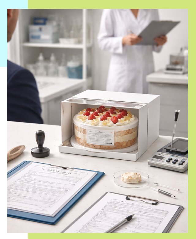 Сертификация тортов в Железногорске от 9199 р. заказать | Алешин-Жлк