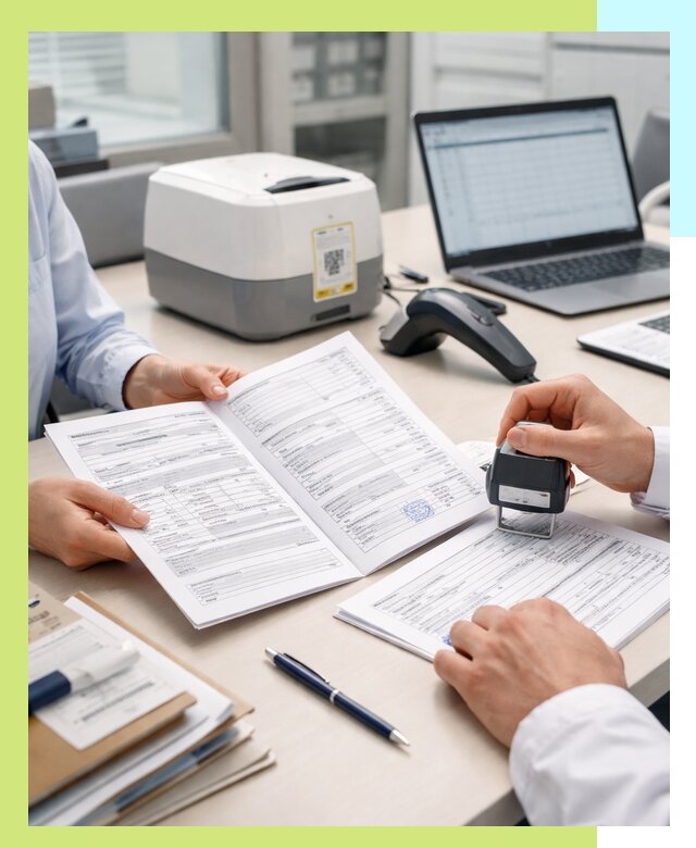 Оформление паспорта на товар и сопроводительных документов в Железногорске