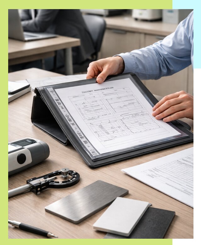 Оформление паспорта материала для продукции в Железногорске