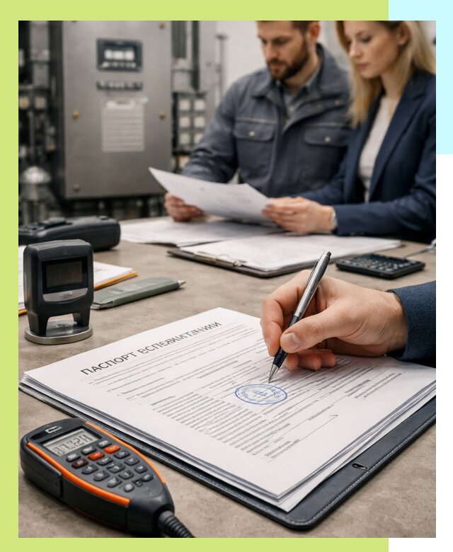 Оформление паспорта эксплуатации оборудования в Железногорске