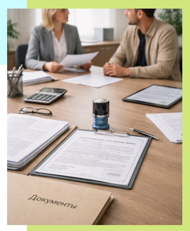 Сертификат соответствия на продукцию в Железногорске от 15332 р.|Алешин-Жлк