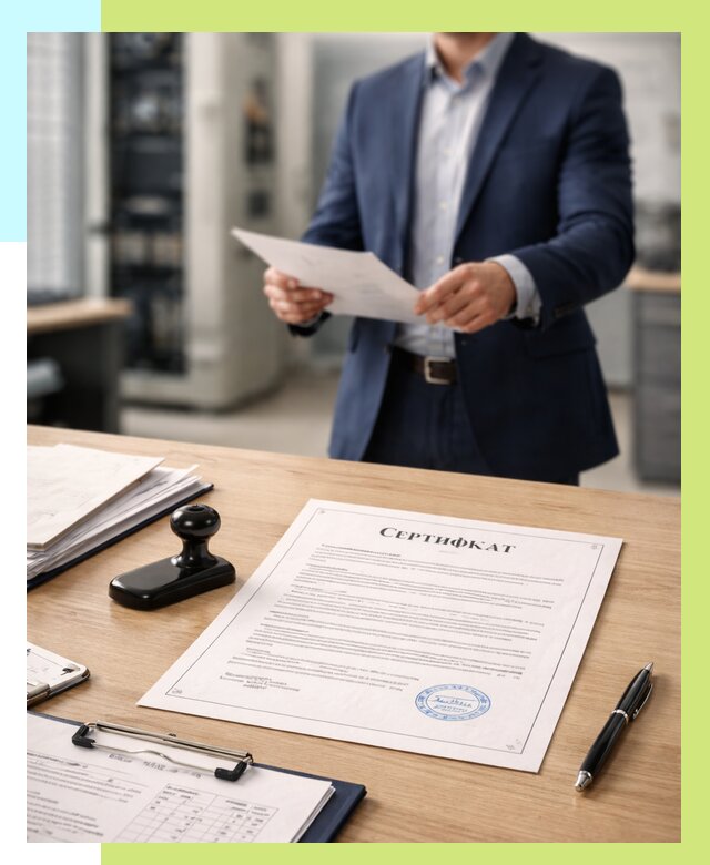 Сертификат на оборудование в Железногорске от 15332 р. | Алешин-Жлк