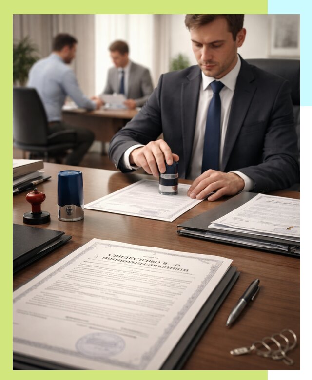 Оформление свидетельства о государственной регистрации в Железногорске