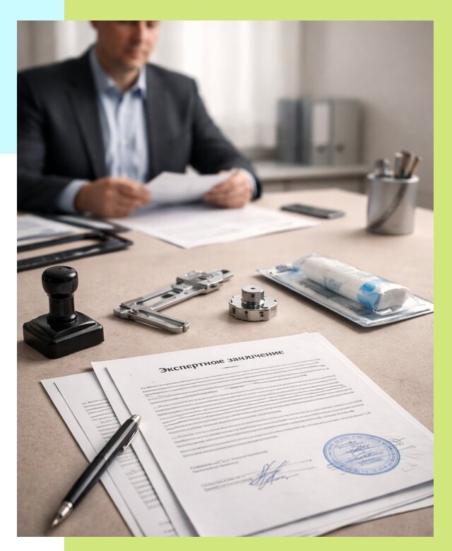 Экспертное заключение на продукцию в Железногорске от 8688 р. | Алешин-Жлк