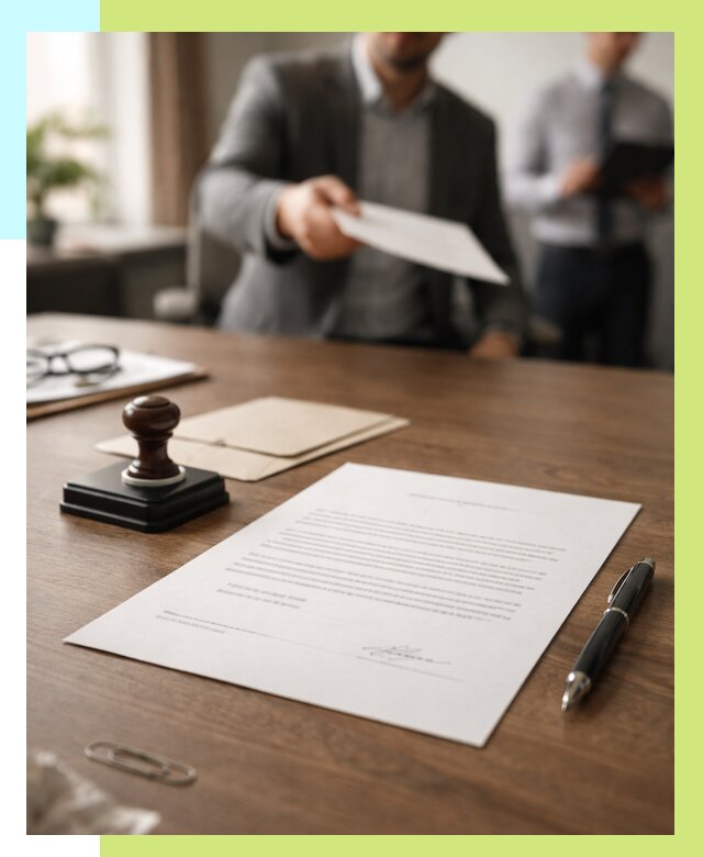 Отказное письмо по сертификации в Железногорске от 3577 р. | Алешин-Жлк