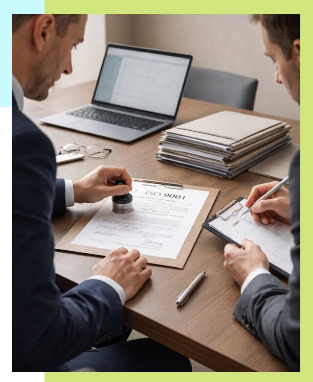 Сертификат ISO 9001 в Железногорске купить от 81768 р. | Алешин-Жлк