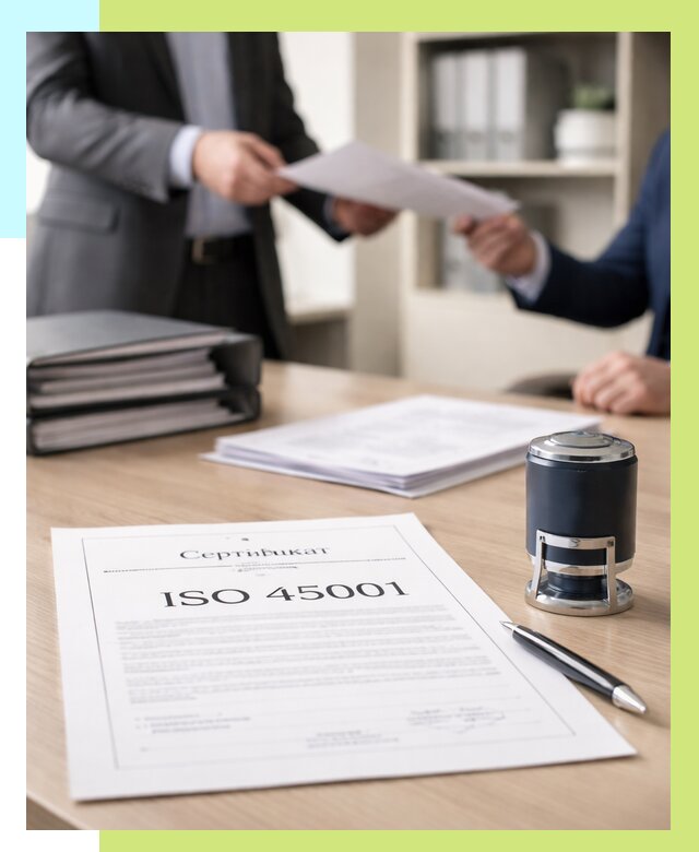 Сертификат ISO 45001 в Железногорске под ключ от 45995 р. | Алешин-Жлк