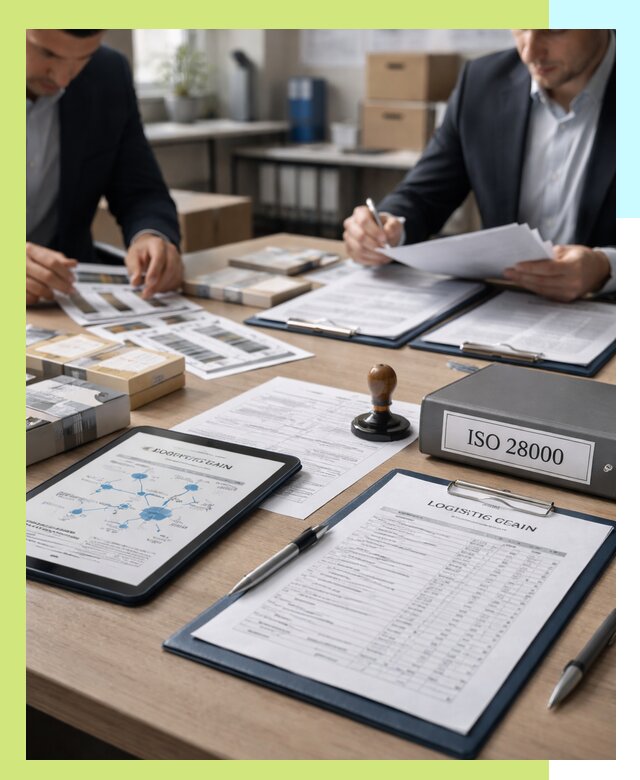 Получение сертификата ISO 28000 по безопасности цепи поставок в Железногорске