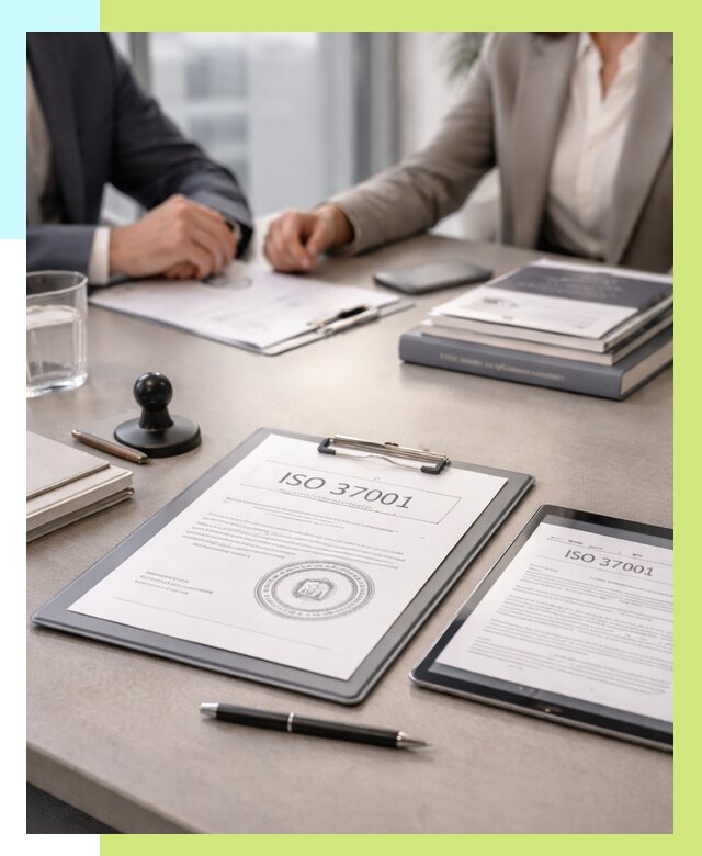 Сертификат ISO 37001 в Железногорске оформить от 122652 р. Алешин-Жлк